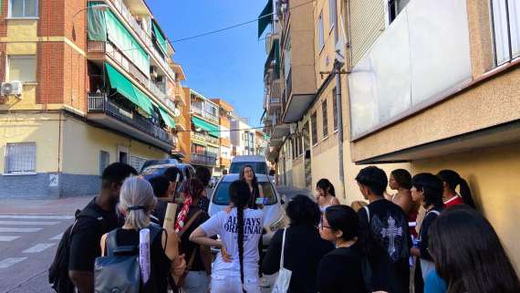 7 julio 2025 | Paseo urbano por Villaverde Alto con el campamento Lamarr